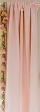 Baby Ella Pink Velvet Drapery Panels with Tassels