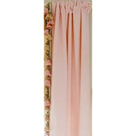 Click here to buy Baby Ella Pink Velvet Drapery Panels with Tassels by Glenna Jean.