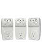 Remote Controlled Switch Socket - 3-Pack