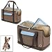 Meritage Insulated, Triangular 2-Bottle Wine Tote w/ Service For 2 (Black/Silver)