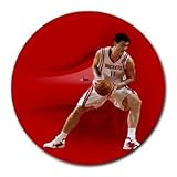 Houston Rockets Yao Ming Round Mouse Pad