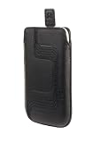 Artwizz Leather Pouch Wave f&uuml;r iPhone 3G / 3GS Ledertasche schwarz