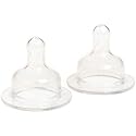 Born Free Y-Cut Silicone Nipples- Twin Pack