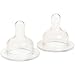 Born Free Y-Cut Silicone Nipples- Twin Pack