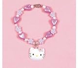 Hello Kitty Little Girls Flower Charm Bracelet