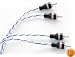 2 Meter Zero Noise 2® Audio Stereo Interconnect