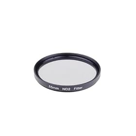 55 mm Neutral Density ND2 Filter for 55mm Lens of Camera