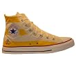 Converse Chuck Taylor Hi Hand Painted Yellow Stripe