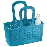 InterDesign Orbz Divided Flex Tote, Cerulean