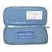 Genuine Leather Wallet Organizer with Multi Compartments and Pockets GREY