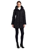Via Spiga Women's Ruffle Front Down Coat