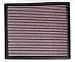 K&amp;N AIR FILTER Jeep Grand Cherokee 2.7 Diesel 2001-2005 All - Part No: 33-2139