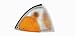 Chevrolet Sprint 1992-1994 GEO Metro Park/Side Marker Lamp (Clear/Amber) RH (passenge...