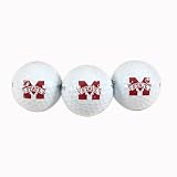 NCAA Mississippi State Bulldogs Set of 3 Golf Balls