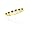 10k Yellow Gold Ruby and Diamond Ring, Size 5
