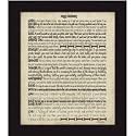 Frames Plus Doggy Dictionary Framed Print- 20" x 24" DG114 model