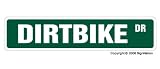 DIRTBIKE Street Sign motorcross racer racing signs gift