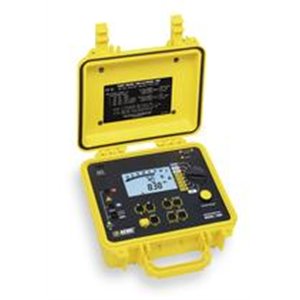 AEMC 1060 Megohmmeter (Digital, Analog Bargraph, Alarm, Timer, 50V, 100V, 250V, 500V, 10) (#2130.03)