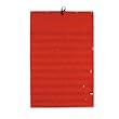 Carson-Dellosa Publishing CD-5649 Original Pocket Chart, 34 x52, 10 Rows of Pockets, Red