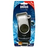 Braun 370- Pocket Go battery operated electric shaver.