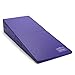 Purple Folding Incline Gymnastics Mat Training Foam Triangle Gym Tumbling Wedge