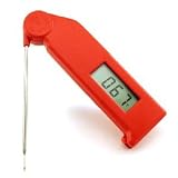 The Original Super-Fast Thermapen Instant Read Thermometer (Red) by Thermoworks
