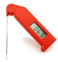 The Original Super-Fast Thermapen Instant Read Thermometer (Red) by Thermoworks