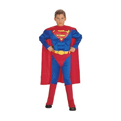 Superman Deluxe Muscle Chest Child Costume