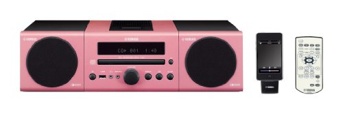 Yamaha MCR 140 Kompaktanlage (MP3-CD-Player, Apple iPod-Dock, USB) pink Preisvergleich
