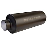 Hushpower 13016100 Pro Series Muffler - 3.00 Center In / 3.00 Center Out - Moderate Sound