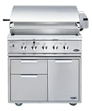 DCS BGB36-BQAR-N 36-Inch Natural Gas Traditional Grill, Brushed Stainless Steel