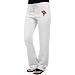 NCAA St. John's Red Storm Ladies Logo Applique Sweatpants - White
