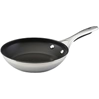 KitchenAid Gourmet Non-Stick Stainless Steel Fry Pan, 8.5'
