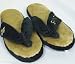 New Orleans Saints NFL Flip Flop Thong Slippers - Size 12