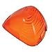 Grote 93393 Yellow Warning & Hazard Replacement Lenses (Sealed 3" Round Stick-On Reflector Lens)