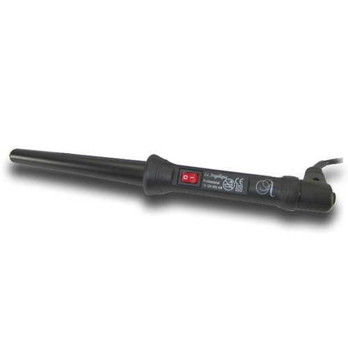 Le Angelique Tapered Curling Iron, Black, 18-25mm
