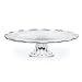 Large Vine Pressed Pedestal Cake Plate