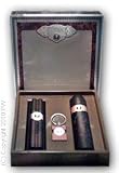 Cuba Gift Set 3 Pieces (3.4 oz. Eau De Toilette Spray + 3.4 oz. Aftershave + Key Chain) Men by Cuba Perfumes