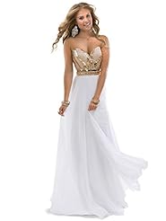 Sexy 2016 Chiffon/Tulle Sweetheart Beaded Lace Sequined Prom Dress/Party Dress/Wedding Dress 