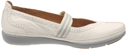Clarks Un Bethany , Ballerines femme - Blanc, 38 EU (5)