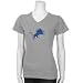 Reebok Detroit Lions Ladies Ash Logo Premier T-shirt