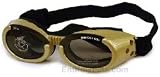 DOGGLES ILS Sunglasses - Protection from UV Rays for Your Dog - Shatterproof and Antifog - Chrome Frame/Smoke Lens - Medium