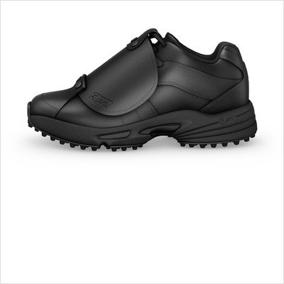 Men's Reaction Umpire Plate Mid EE Shoes in Black