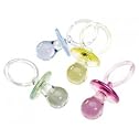 Darice Pacifier Favor Assortment, 24-Piece