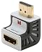 Monster Advanced for HDMI 1080p 90 Degree Adapter VA HDMI R-ADPT - Video / audio adapter - HDMI - 19 pin HDMI - 19 pin HDMI - double shielded