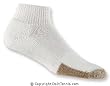 Thorlo TMX-11 1/4 White Socks