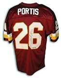 Clinton Portis Signed Washington Redskins Red Throwback Jersey