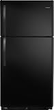 Frigidaire FFHT1513LB Black Energy Star 14.8 Cubic Foot Top Freezer Refrigerator with Store-More Ca