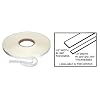CRL 1/4" x .020" Transparent Acrylic Very Hi-Bond Adhesive Tape - 36 ft