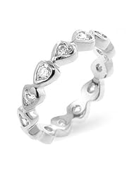 Heart Eternity Ring